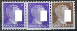 Deutsches Reich Zd W149 Postfrisch Zusammendruck Ungefaltet #VG495 - Se-Tenant