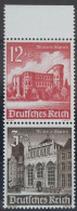 Deutsches Reich Zd S266 Postfrisch Zusammendruck Ungefaltet #VG438 - Se-Tenant