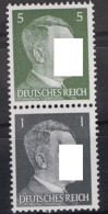 Deutsches Reich Zd S270 Postfrisch Zusammendruck Ungefaltet #VG678 - Se-Tenant