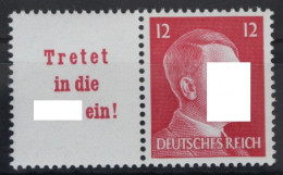 Deutsches Reich Zd W157 Postfrisch Zusammendruck Ungefaltet #VG664 - Se-Tenant