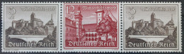 Deutsches Reich Zd W145 Postfrisch Zusammendruck Ungefaltet #VG331 - Se-Tenant