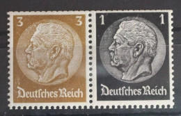 Deutsches Reich Zd W77 Postfrisch Zusamenndrucke #FG731 - Se-Tenant