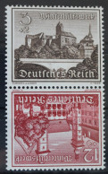 Deutsches Reich Zd SK36 Postfrisch Zusammendruck Ungefaltet #VG355 - Se-Tenant
