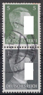 Deutsches Reich Zd S270 Gestempelt Zusammendruck Ungefaltet #VG673 - Zusammendrucke