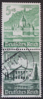 Deutsches Reich Zd S258 Gestempelt Zusammendruck Ungefaltet #VG385 - Se-Tenant
