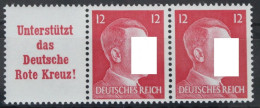 Deutsches Reich Zd W156 Postfrisch Zusammendruck Ungefaltet #VG661 - Se-Tenant