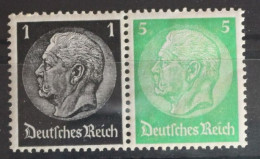 Deutsches Reich Zd W71 Postfrisch Zusamenndrucke #FG724 - Se-Tenant