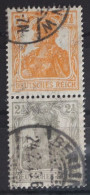 Deutsches Reich Zd S13b Gestempelt #FG753 - Zusammendrucke