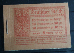 Deutsches Reich MH 14.2A Postfrisch Markenheftchen #FL095 - Postzegelboekjes