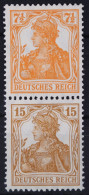 Deutsches Reich Zd S7 Mit Falz #FW111 - Zusammendrucke