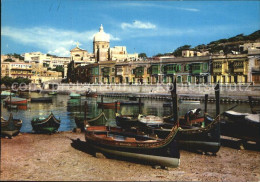 72564726 Valetta Malta Kalkara Boote  - Malte
