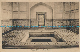 R007898 Royal Bath In Fort Delhi - Monde