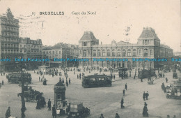 R007902 Bruxelles. Gare Du Nord. 1913 - Monde
