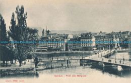 R007906 Geneve. Pont Des Bergues. Monopol. No 3031 - Monde