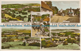 R007345 Greetings From Findon. Sussex. Multi View. A. W. W. RP - Monde