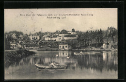AK Reichenberg, Deutsch-Böhmische-Ausstellung 1906, Messegelände & Talsperre  - Expositions