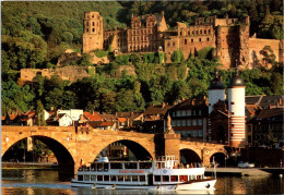 1895-2024 (5 Z 33) Germany - Heidelberg (bridge & Castle) - Ponts