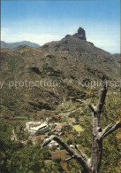 72564334 Tejeda Blick Vom Gasthaus Auf Den Nublo Felsen Gran Canaria Spanien - Autres & Non Classés