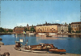 72564298 Stockholm Motiv Fran Stroemmen Med Grand Hotel  - Sweden