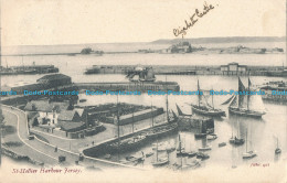 R007412 St. Hellier Harbour. Jersey. 1904 - Monde