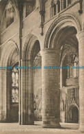 R006592 Gloucester Cathedral. The Nave Pillars. Frith. No 1445B - Monde