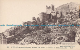 R008008 Peille. Altitude 630 Metres. Ruines Du Chateau Feodal. Levy Et Neurdein - Monde