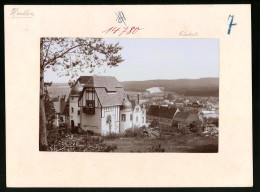 Fotografie Brück & Sohn Meissen, Ansicht Hartha I. Sa., Blick Von Der Villa Auf Den Ort  - Lieux