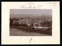Fotografie Brück & Sohn Meissen, Ansicht Naumburg A. Saale, Blick Vom Berg Auf Die Stadt  - Lieux