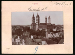 Fotografie Brück & Sohn Meissen, Ansicht Naumburg A. Saale, Blick über Die Dächer Auf Die Stadtkirche  - Orte