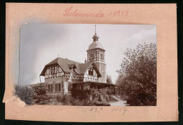 Fotografie Brück & Sohn Meissen, Ansicht Liebenwerda, Blick Auf Das Haus Des Eisenmoorbad  - Places