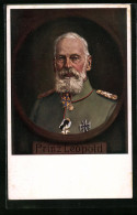 Künstler-AK Prinz Leopold Von Bayern Im Portrait  - Koninklijke Families