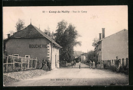 CPA Camp De Mailly, Rue Du Camp  - Mailly-le-Camp