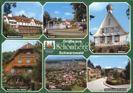 72562914 Schoemberg Schwarzwald Waldsanatorium Kurpark Rathaus Kapfenhardter Mue - Autres & Non Classés