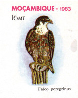 Mozambique 1983, Bird, Birds, Postal Stationery, Eagle, Set Of 3v, Pre-Stamped Post Card, MNH** - Eagles & Birds Of Prey