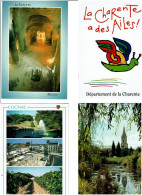 16 / CHARENTE  / Lot De 90 C.P.M. écrites - 5 - 99 Postkaarten