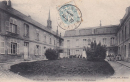 Soissons (02 Aisne) Cour D'entrée De L'orphelinat Saint Vincent De Paul - édit Laguerre Circulée 1905 - Soissons