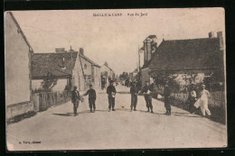 CPA Mailly-le-Camp, Rue Du Jard  - Mailly-le-Camp