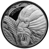 Cameroon, Mandril 2022 - 1 Oz. Pure Silver - Cameroon
