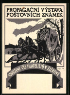 AK Propagacní Vystava Postovních Známek 1935  - Sellos (representaciones)