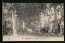 CPA Draguignan, Boulevard De La Liberte  - Draguignan
