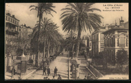 CPA Hyères, Boulevard Des Palmiers  - Other & Unclassified
