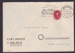 DDR Brief EF 269 Akademie Berlin N 4 Nach Liebenwalde Finowkanal Inter Masch.St. - Lettres & Documents