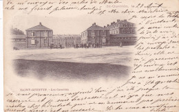 Saint Quentin (02 Aisne) Les Casernes - Carte Précurseur Circulée En 1900 - Saint Quentin