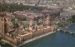 72518634 London Luftbild House Of Parliament Big Ben Westminster Abbey Whitehall - Autres & Non Classés