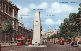 72518629 London Whitehall Downing Street Cenotaph Scotland Yard - Other & Unclassified
