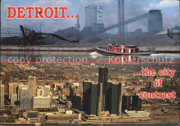 72504173 Detroit_Michigan Skyline Und Hafen - Autres & Non Classés