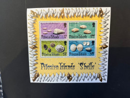 9-11-2023 (stamps) Pitcairn Island - SHELL / Coquillages (1 M/s) - Conchiglie