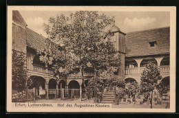 AK Erfurt, Lutherstätten - Hof Des Augustinerklosters  - Erfurt