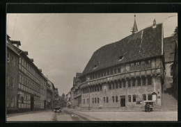 AK Stolberg, Der Marktplatz, Auto  - Stolberg (Harz)