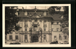 AK Erfurt, Regierungsgebäude Von Der Strasse Gesehen  - Erfurt